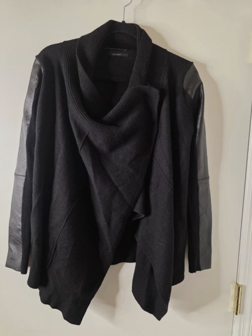 All Saints - Black Lucia Cardigan Sweater / Open Jacket - Pre-Owned XS